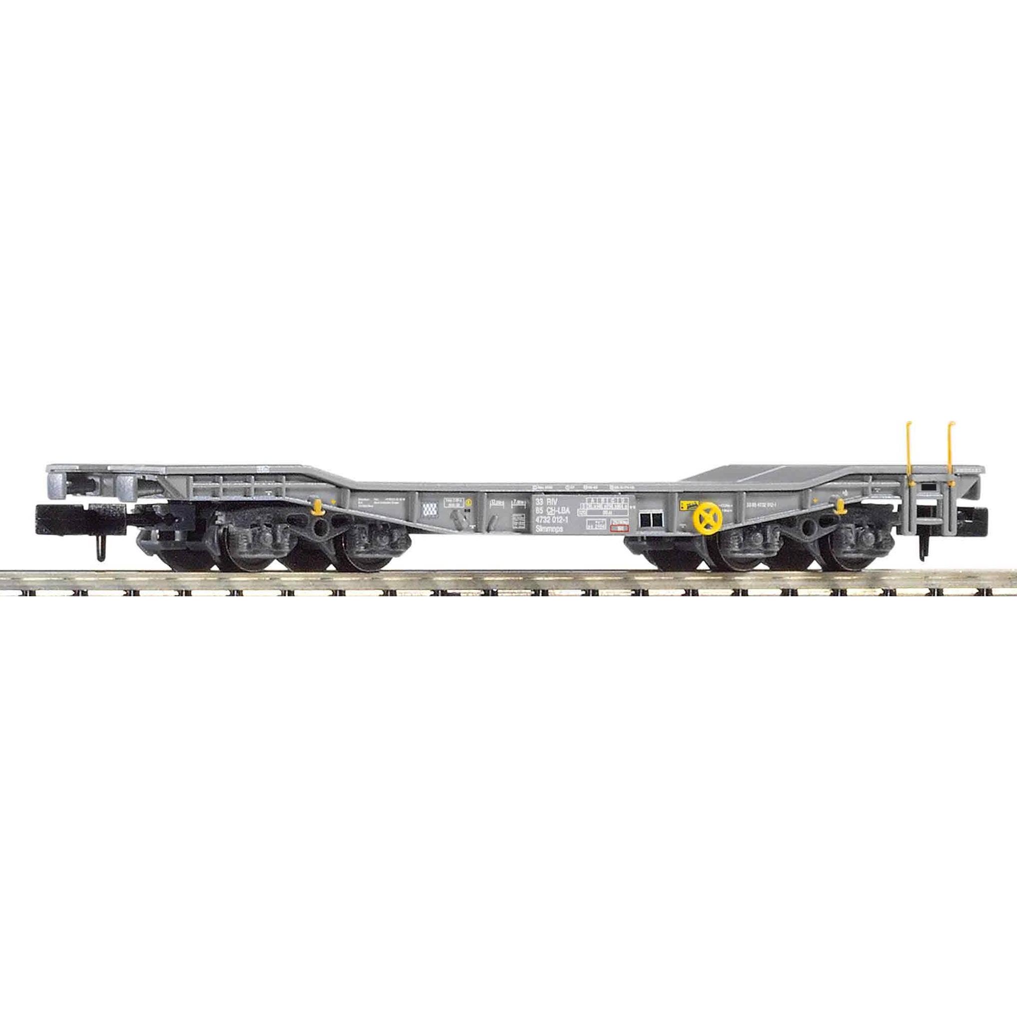 Thumbnail - Piko SBB Panzertransportwagen Slmmnps mit orangefarbenen Keilen Ep. VI (Spur N)
