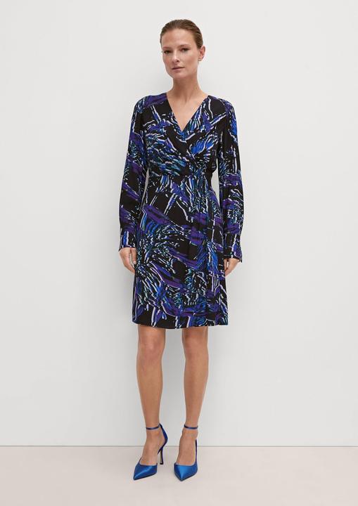 Image du produit Comma Kleid Midikleid mit Allover-Muster (36)