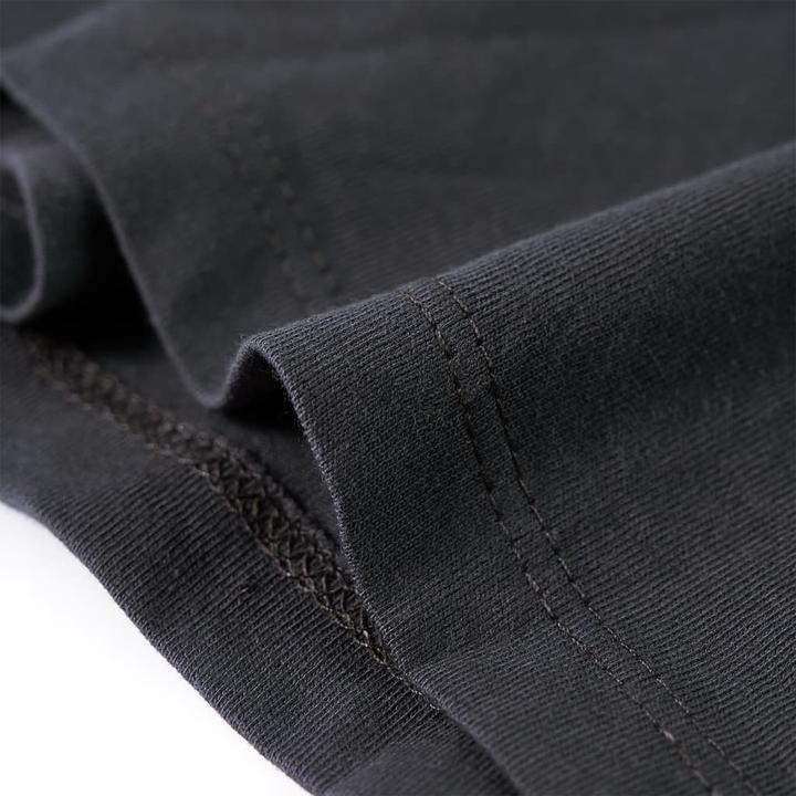 Produktbild vidaXL Kinder-Langarmshirt Anthracite 116,Material: 100 (116)