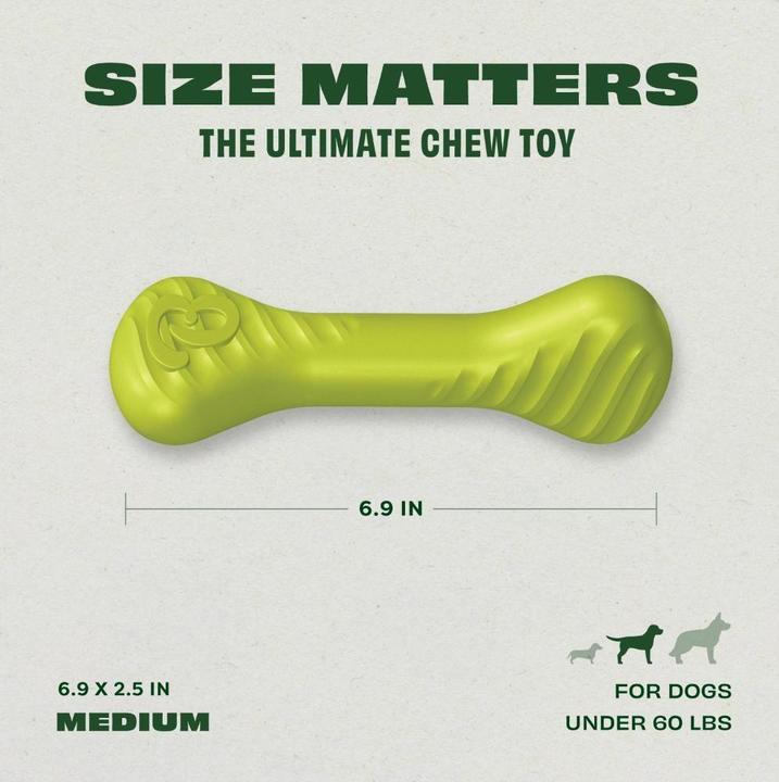 Actual product image Benebone - Bounce Bone (Snack bag dog)