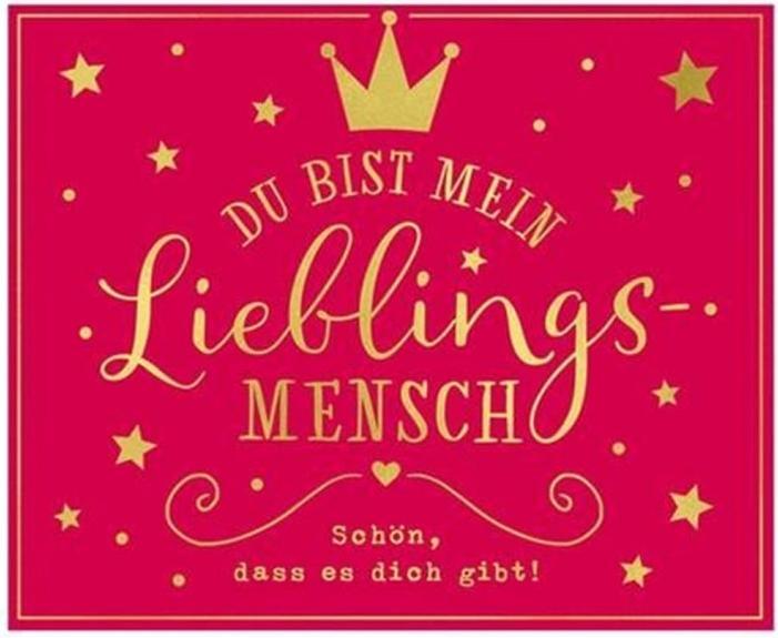 Depesche Lieblingsmensch (Geschenkbox, 1 x)