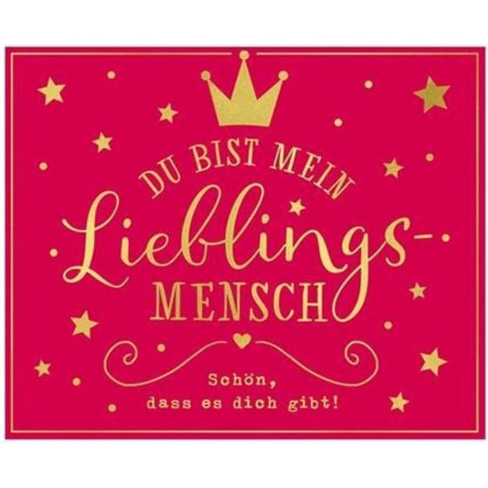 Depesche, Geschenkverpackung, Lieblingsmensch (Geschenkbox, 1 x)
