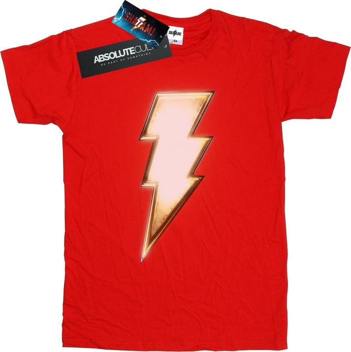 Immagine prodotto Shazam Bolt Logo Maglietta Uomo (4XL)