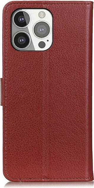 Produktbild MU Classic Litchi Leder Bookcover Series (Apple iPhone 13 Pro)