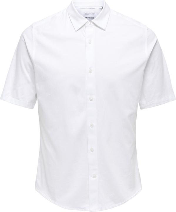 Produktbild Only & Sons Onsrobin Button Under Ss Stretch Shirt (S)