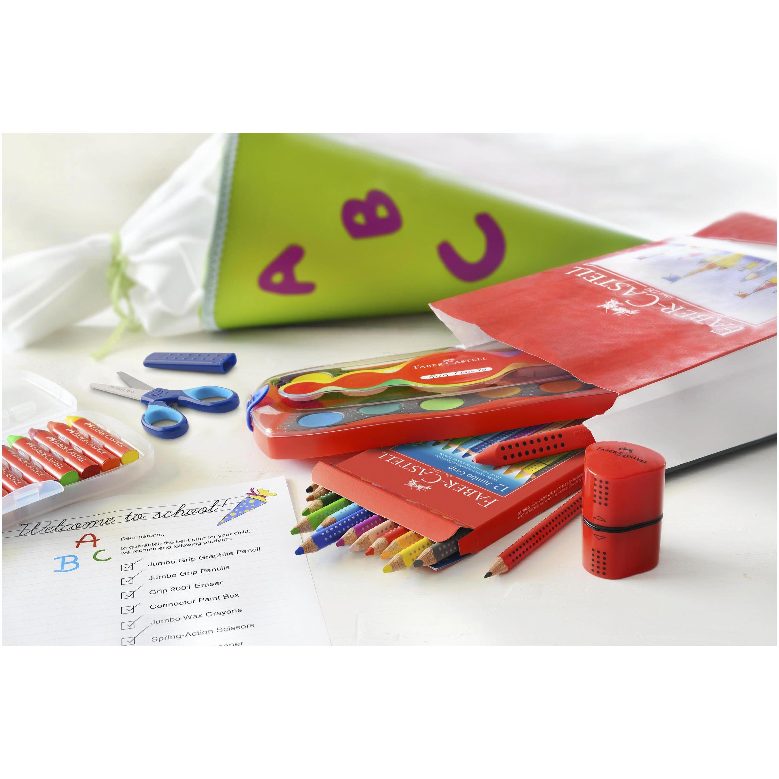 Thumbnail - Faber-Castell, Malstifte, Jumbo (Multicolor, 12 x)