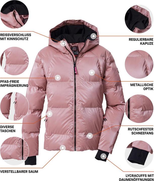 Produktbild Killtec Mädchen Steppjacke mit Kapuze (128)