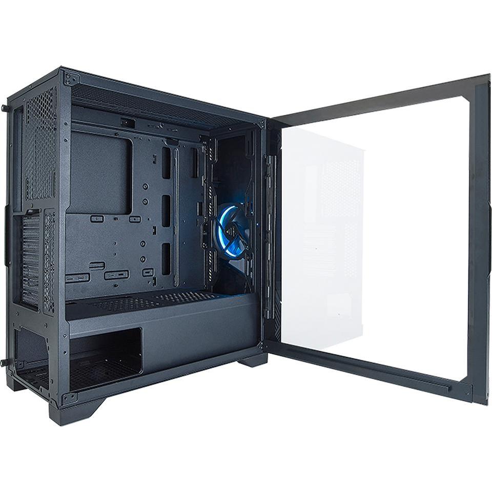 Thumbnail - Linkworld Eclipse - Midi Tower - PC - Schwarz - ATX - 16,5 cm - 36 cm (ATX), PC Gehäuse, Schwarz