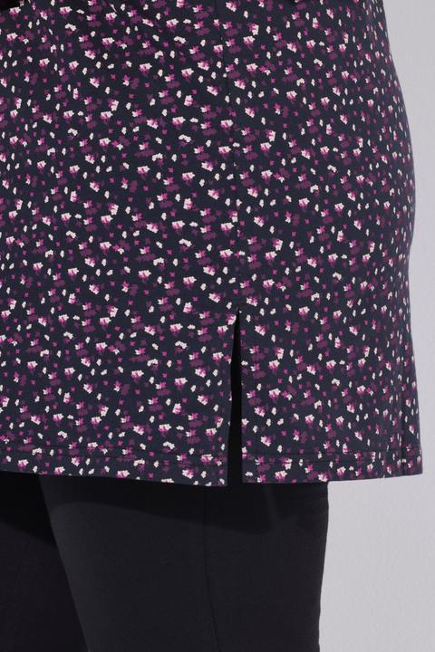 Actual product image Ulla Popken Calico Floral Print Empire Knit Tunic (42, 44)