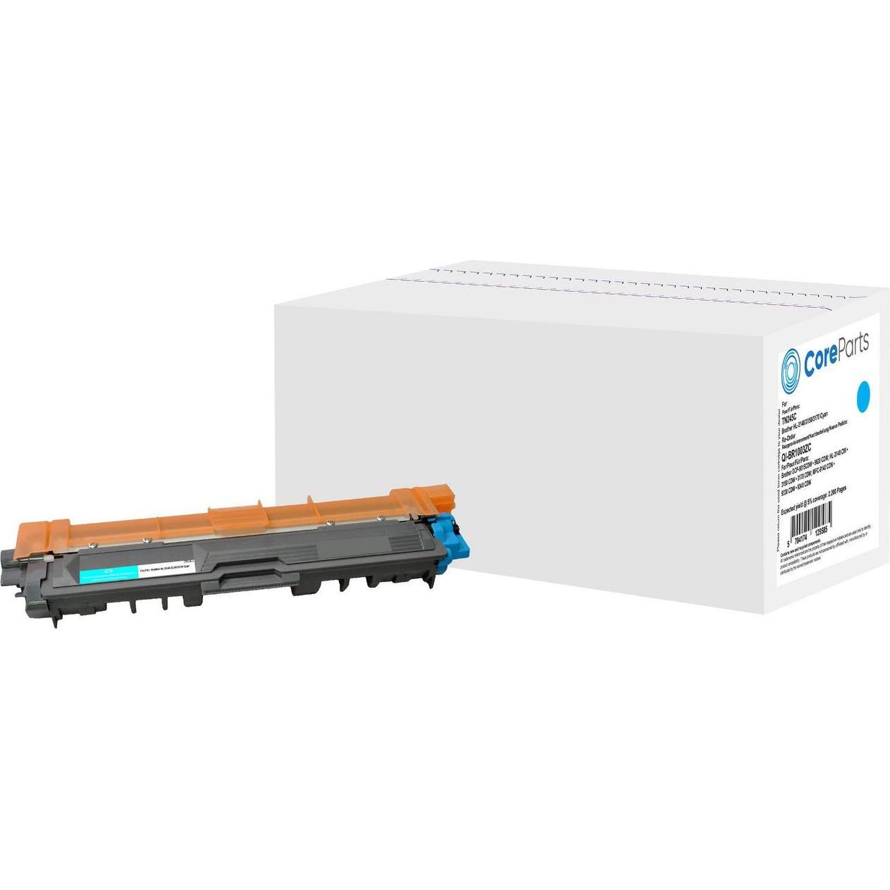 CoreParts, Toner, QI-BR1003ZC Tonerkartusche (e) Kompatibel (C)