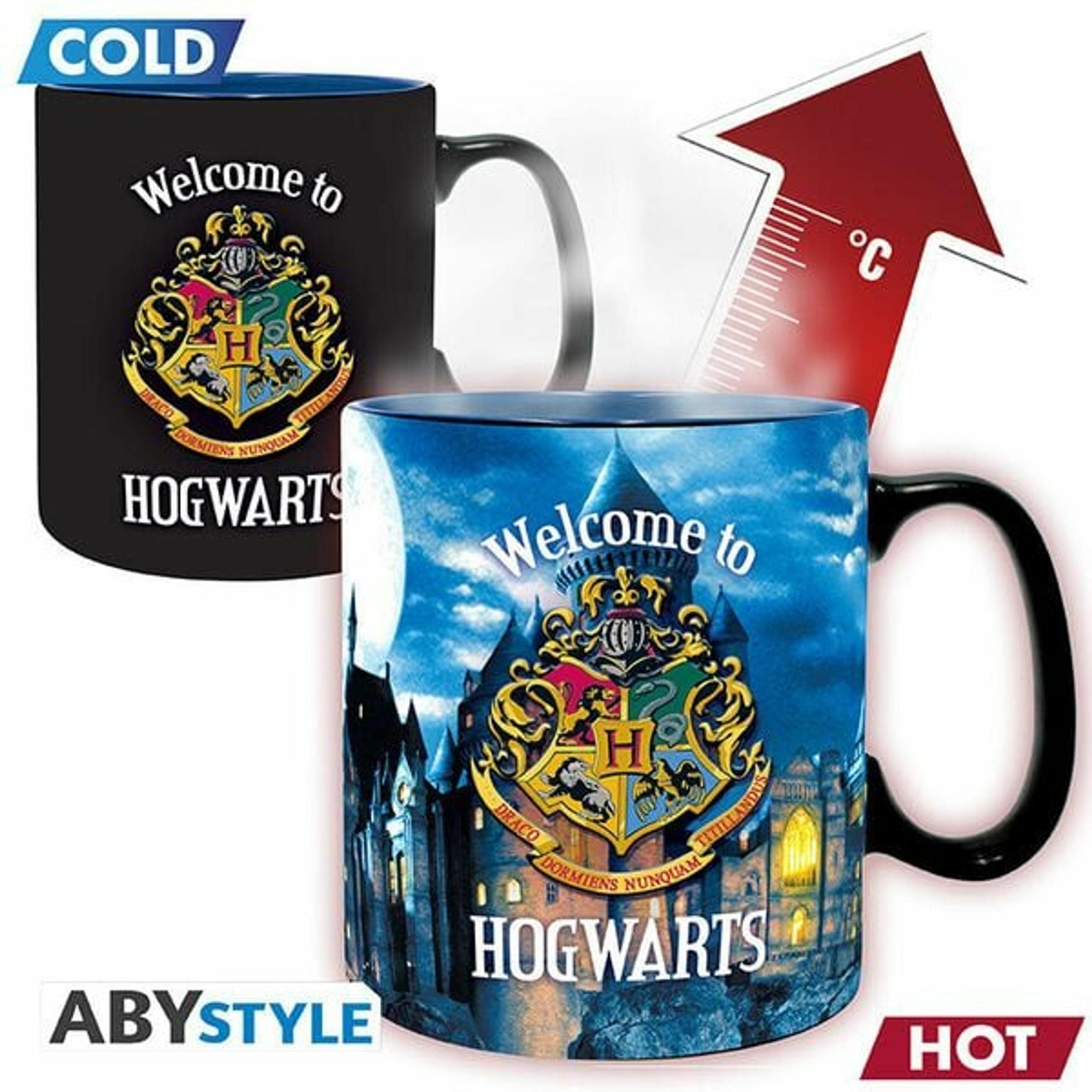 Abystyle Multicolore Harry Potter - Tazza Con Cambio Di Calore - 460 Ml - Lettera, Tazze,
