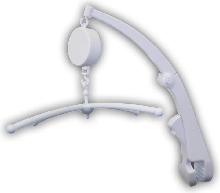Produktbild Niermann Stand By Niermann Mobilehalter zum Klemmen mit Spieluhr Weiss