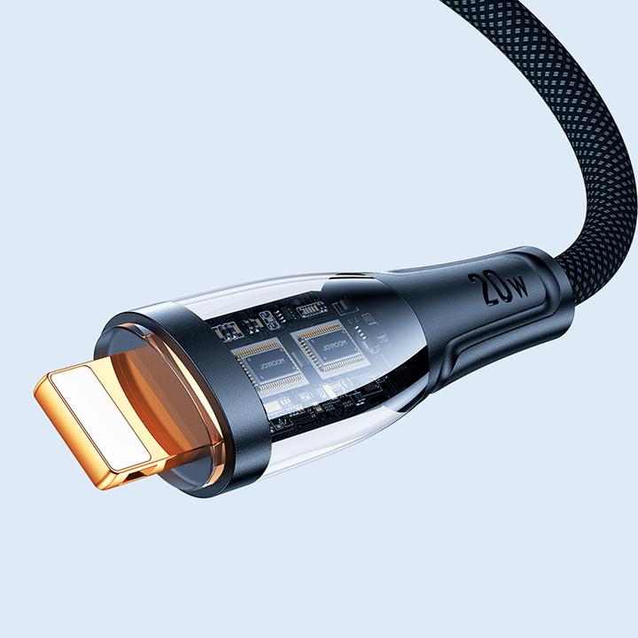 Produktbild Joyroom S-UL012A3 2.4A USB-A to Lightning Intelligent Power-Off Fast Charging Cable 1.2m-Black (1.20 m, USB 2.0)