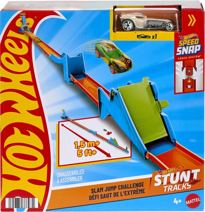 Produktbild Hot Wheels Stunt Tracks Slam Jump Challenge