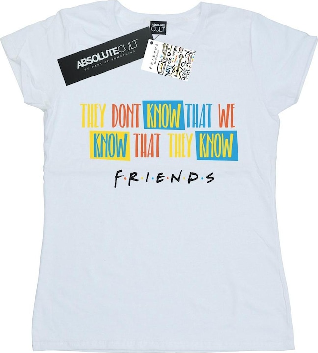Produktbild Friends They Don't Know Script TShirt (M)