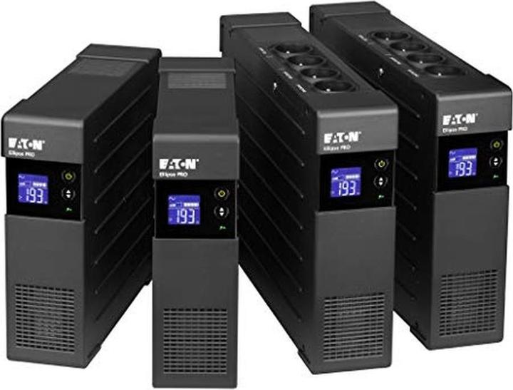 Produktbild Eaton Ellipse PRO 650 FR Line-Interaktiv 0,65 kVA 4 AC-Ausgänge (650 VA, 400 W, Line-Interaktiv USV)