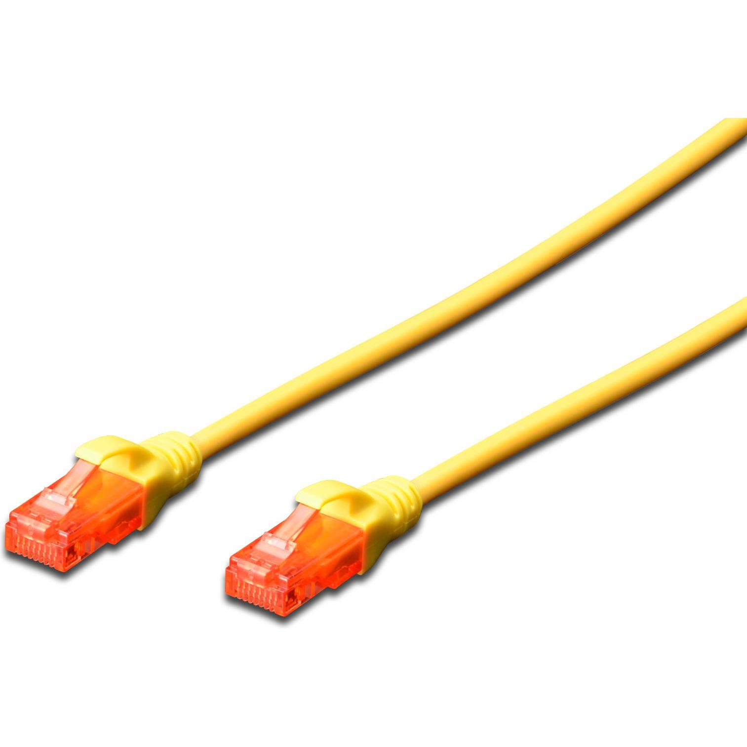 Digitus CAT 6 U/UTP Patchkabel - LSZH (U/UTP, CAT6, 3 m), Netzwerkkabel