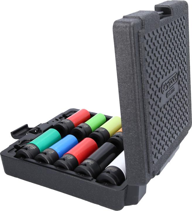Produktbild KS Tools Steckschlüsselsatz (16 mm, 18 mm, 20 mm, 24 mm, 22 mm, 15 mm, 17 mm, 19 mm, 21 mm, 23 mm)