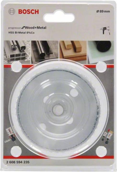 Actual product image Bosch Professional Zubehör Saw wheel HSS-Co Bi-Metal SDS-Click (89 mm)