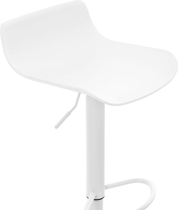 Actual product image CLP Set of 2 bar stools Aveiro, white
