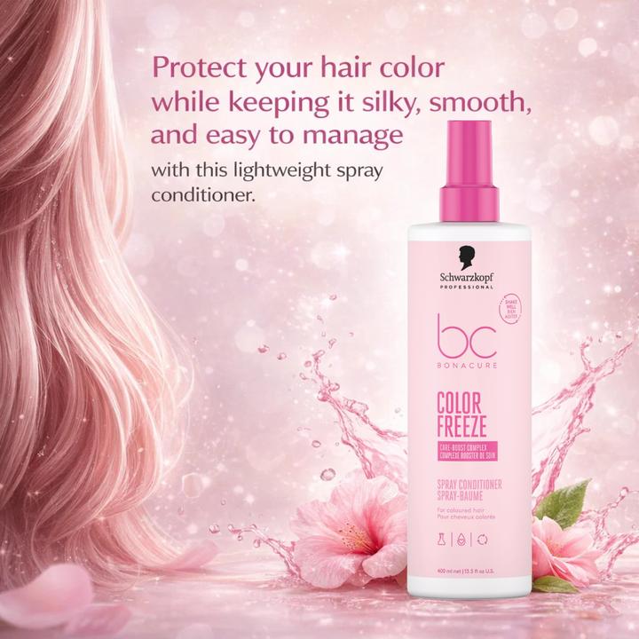 Produktbild Schwarzkopf Professional BC Bonacure Color Freeze Spray Conditioner Care-Boost Complex (400 ml)