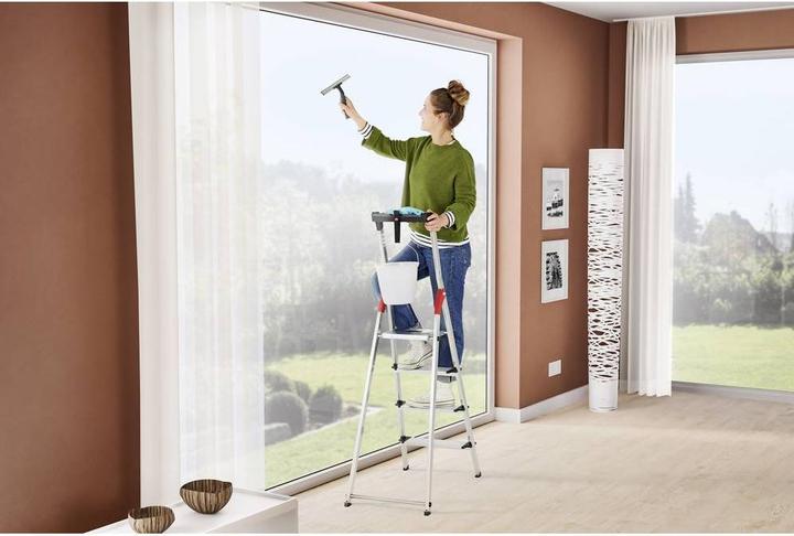 Produktbild Hailo L80 ComfortLine, Alu-Sicherheits-Stehleiter, 4 Stufen (Stehleiter, 150 cm)