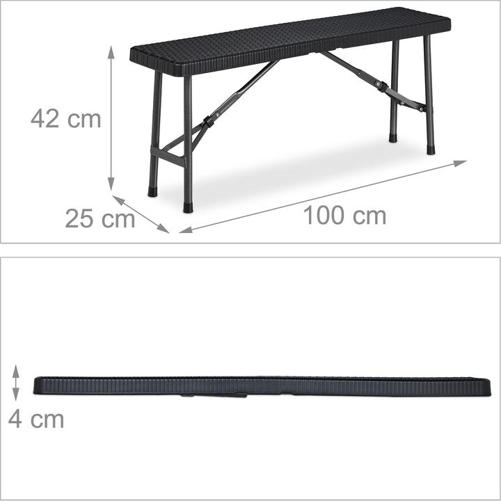 Actual product image Relaxdays Beer bench set