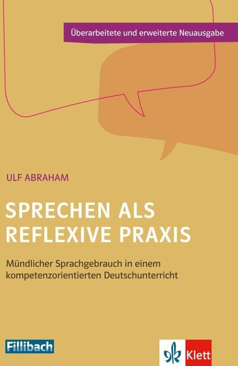 Produktbild Sprechen als reflexive Praxis (Deutsch, Ulf Abraham, 2016)