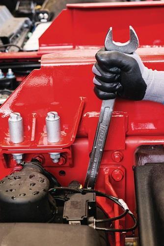 Produktbild HAZET Ring-Maulschlüssel ∙ extra lang ∙ schlanke Bauform 600LG/8 ∙ Aussen Doppel-Sechskant-Tractions… (32 mm, 19 mm, 24 mm, 14 mm, 10 mm, 27 mm, 17 mm, 13 mm)