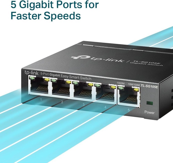 Image du produit TP-Link Tl-Sg105e (5 Ports)