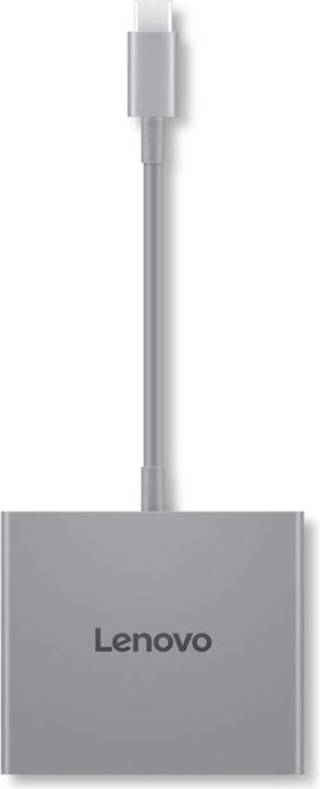 Actual product image Lenovo USB-C 4 in 1 travel hub Gen2 (P) (USB-C, 4 ports)