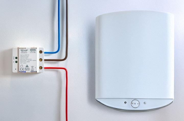 Actual product image Shelly PbS SW40 (Switch actuator)