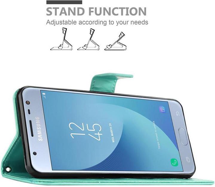 Produktbild Cadorabo Flower Book Cover (Samsung Galaxy J3 (2017))
