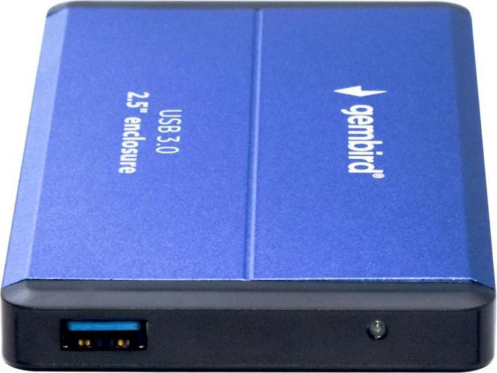 Actual product image Gembird EE2-U3S-2-B Storage Drive Enclosure HDD Enclosure Blue 2.5" (2.5")
