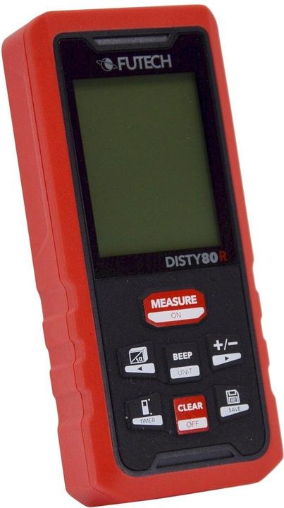 Actual product image Futech Laser rangefinder DISTY 80 RED 0.05 b.80m Â± 2mm IP 54 (80 m, 50000000 nm)