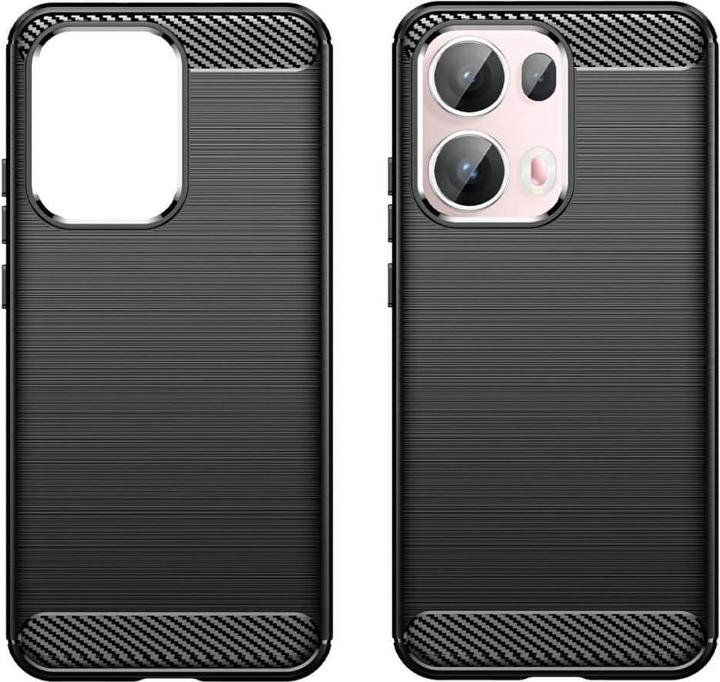 Produktbild Cover-Discount OPPO Reno13 Pro 5G - Metall Carbon Look Hülle