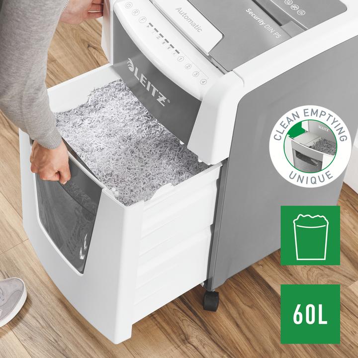 Immagine prodotto Leitz IQ Shredder Office 300 P-5 80160000 (Microtaglio)