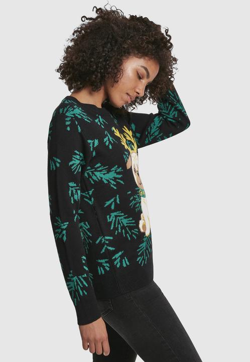 Produktbild Urban Classics Ladies Pug Christmas Sweater (S)