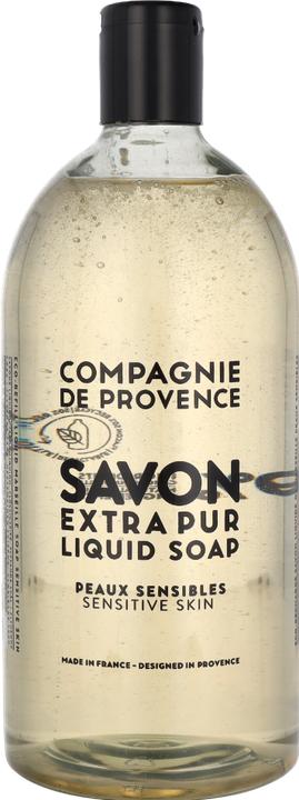 Actual product image La Compagnie de Provence COMPAGNIE DE PROVENCE - Liquid Marseille Soap Sensitive Skin Refill 1000 ml (refill, 1000 ml)