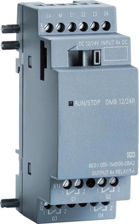 Actual product image Siemens Expansion Module LOGO!8 DM8 12/24 4DI4DO