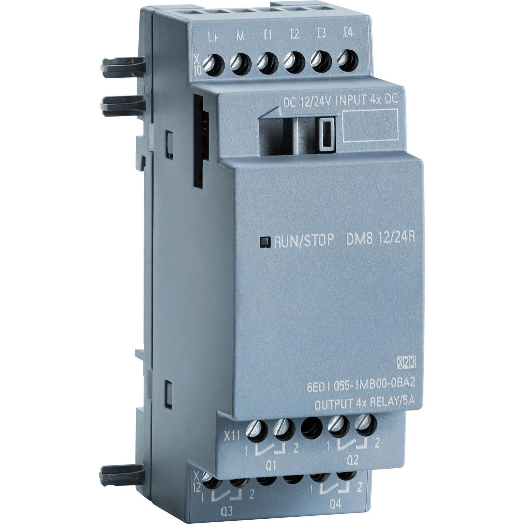 Thumbnail - Siemens Expansion Module LOGO!8 DM8 12/24 4DI4DO, Relais