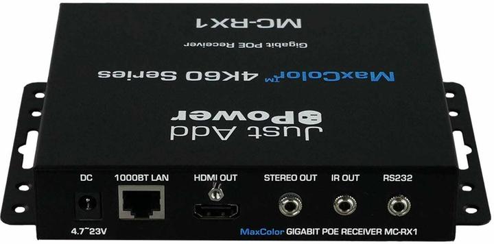 Actual product image Just Add Power IP Receiver VBS-MAX-RX-1 HDMI, PoE, 4K/60