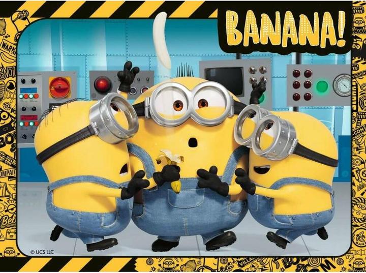 Image du produit Ravensburger Puzzle 4 in a box - Minions (12 pièces)