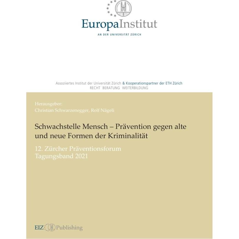 Schwachstelle Mensch – Prävention gegen alte und neue Formen der Kriminalität, Fachbücher von Marc Jean-Richard-dit-Bres...