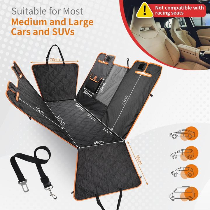 Image du produit KYG Couverture de protection imperméable pour voiture (Chat, Chien, Pliable, Respirant)