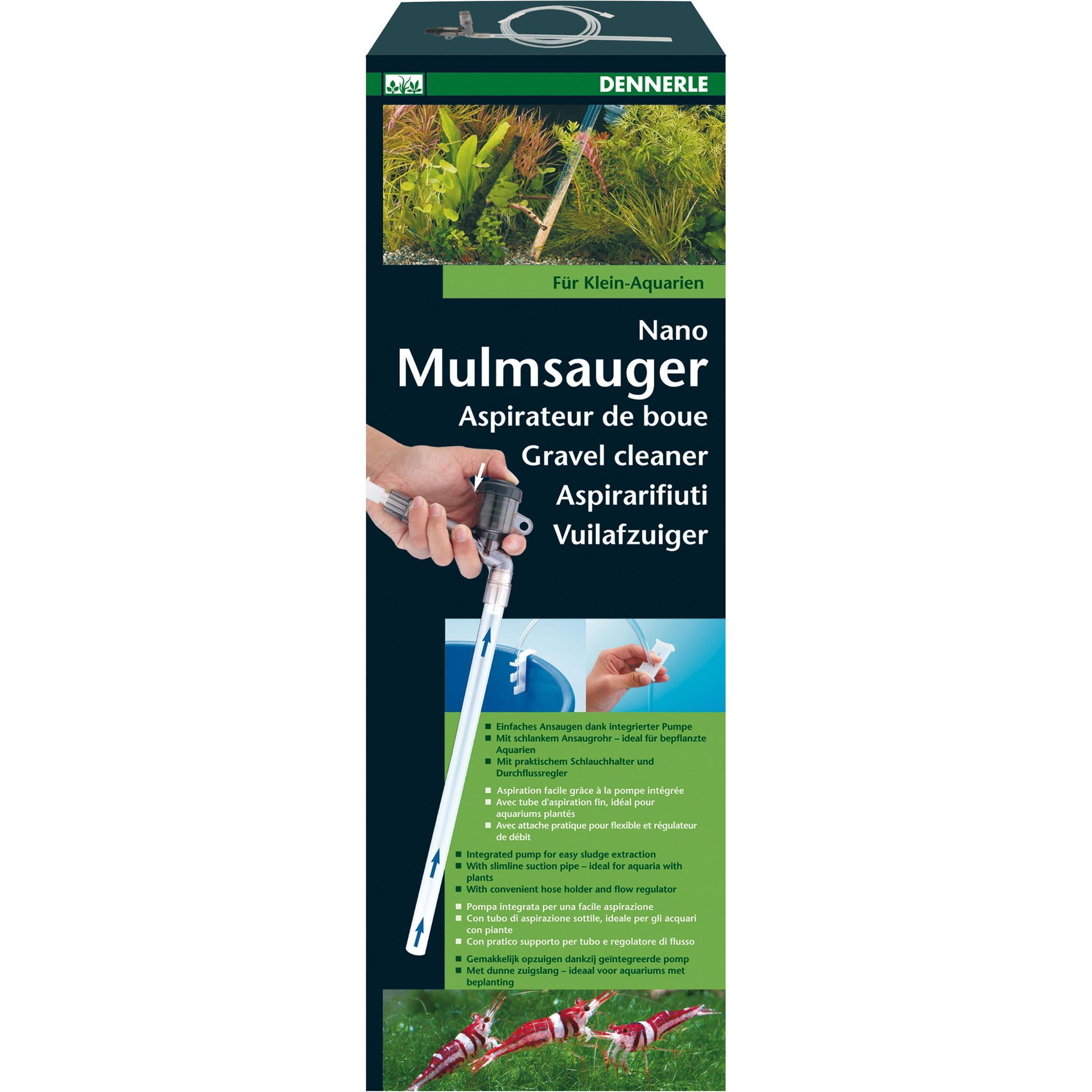 Dennerle Nano Mulmsauger (Aquarium Reinigung, Bodensauger), Aquarium Pflege
