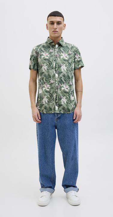 Produktbild Jack & Jones Jjhawaii Aop Shirt Ss Ln (XXL)