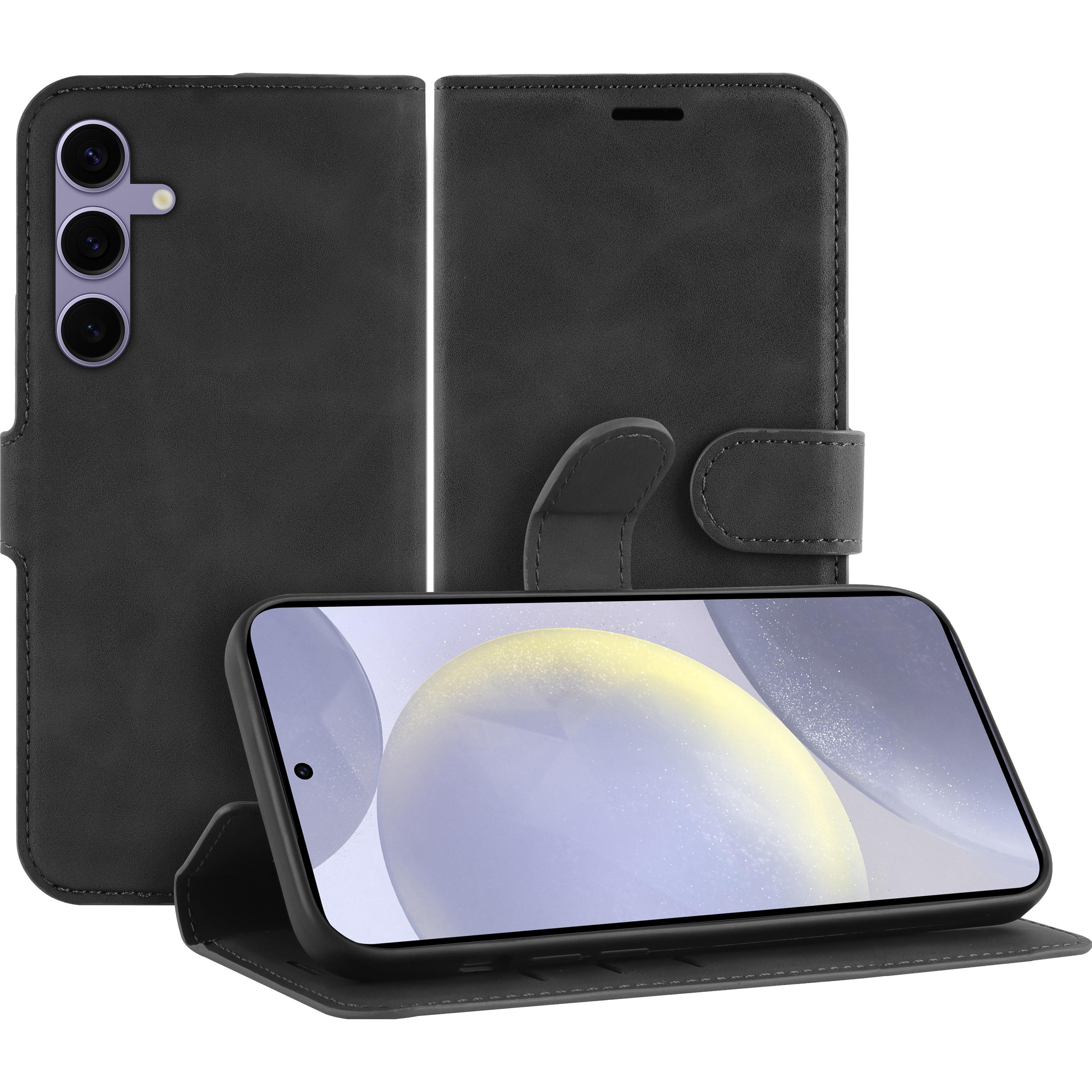 Thumbnail - Cazy Premium-Geldbörsen-Etui für Samsung Galaxy S24+, Magnetisches Geldbörsen-Etui, Kartenfächer, Ständer (Samsung Galax...