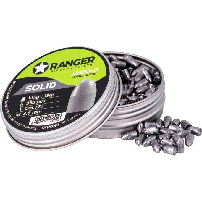 Rag & Bone Śrut 4 5 mm RANGER Diabolo Professional Solid półokrągły 350 szt. 1 15 g