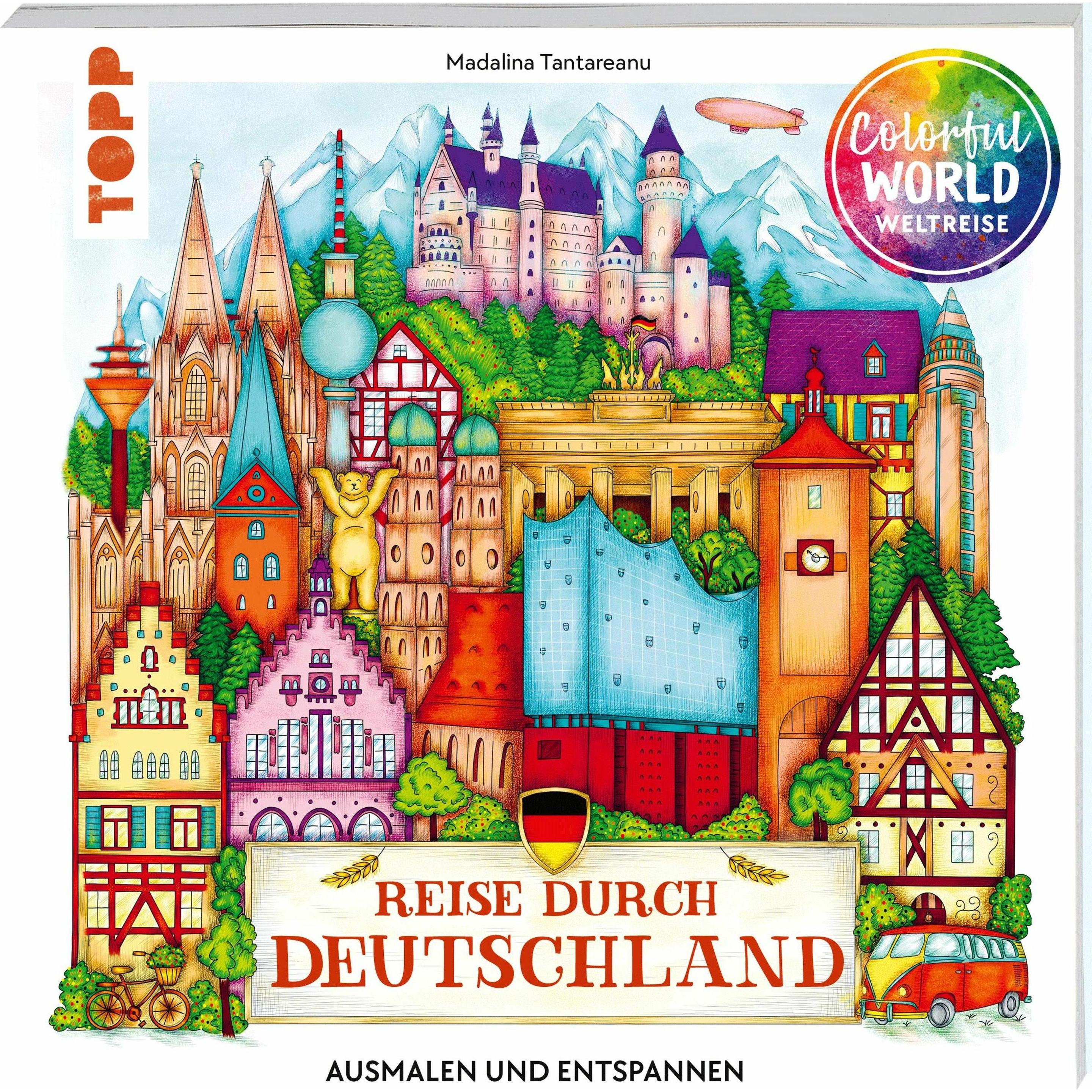 Buch "Colorful World Weltreise - Reise durch Deutschland", Ratgeber von Madalina Tantareanu